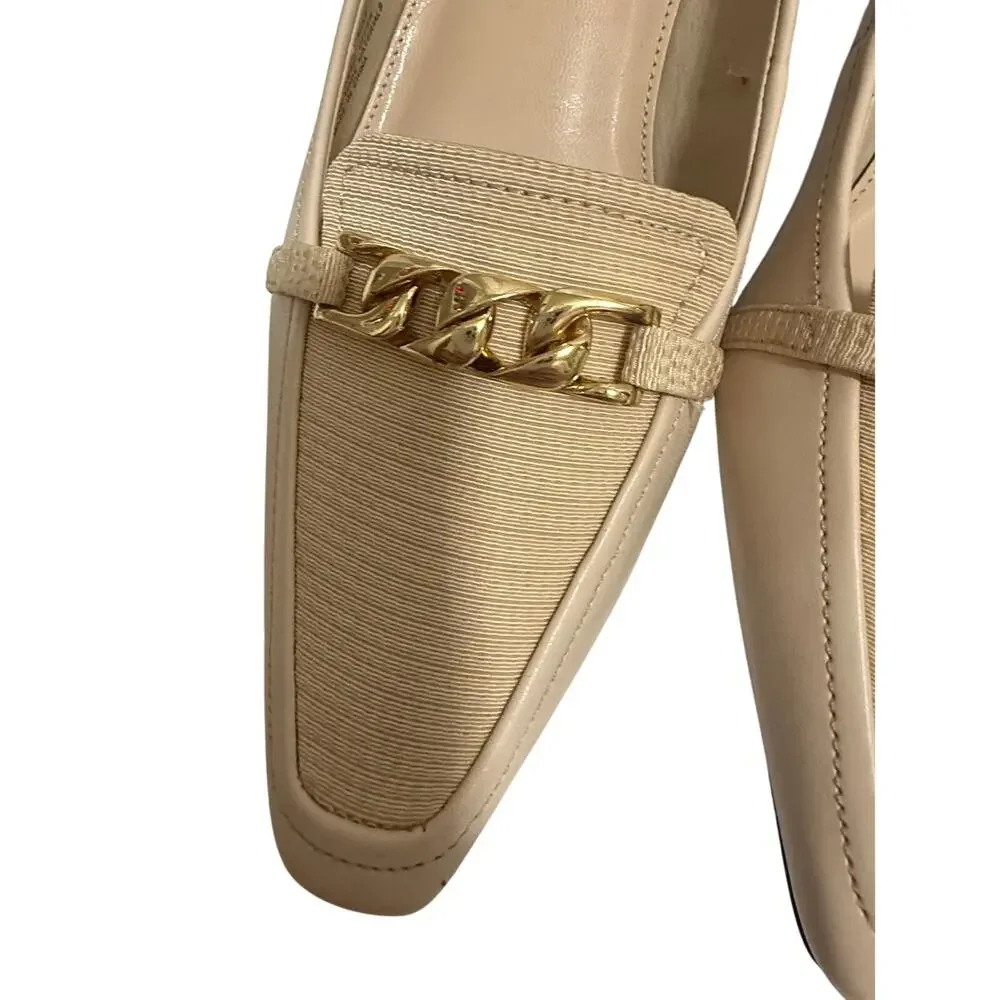 LifeStride Jarmin Beige Victory Heels  - Size 9